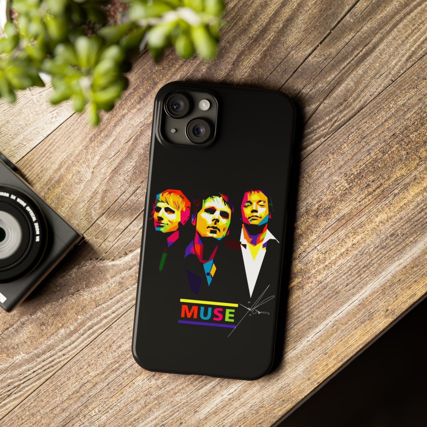 Muse: Unleash Your Inner Rockstar with iPhone 15, 14, 13, 12, 11 Cases