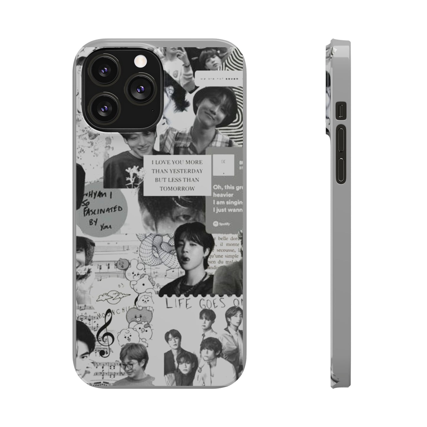 BTS IPhone 15, 14, 13, 12 Cases - The Wishes Edition