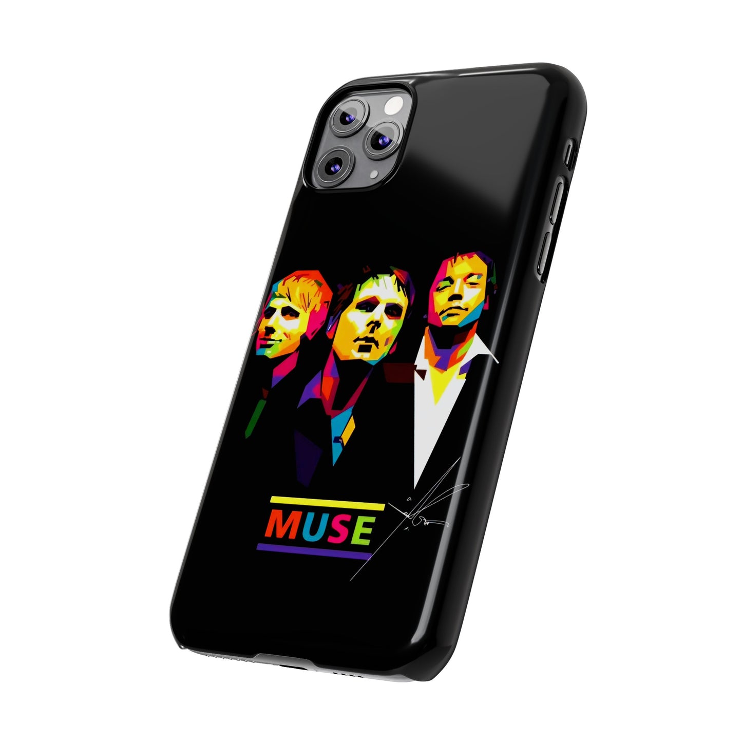 Muse: Unleash Your Inner Rockstar with iPhone 15, 14, 13, 12, 11 Cases