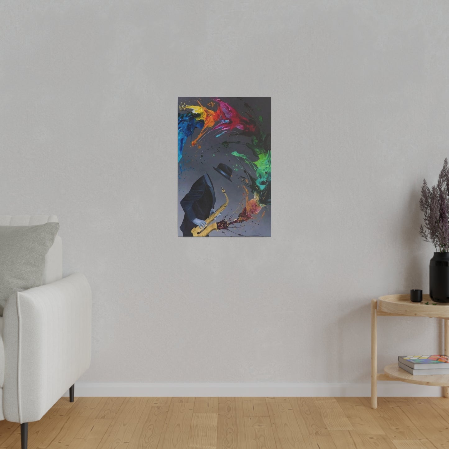 Saxophonist Symphony: Music-Inspired - Canvas