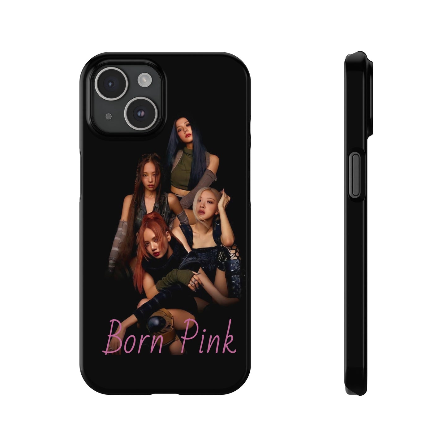 Blackpink Kpop  - IPhone 15, 14, 13, 12 Cases. Born Pink Edition