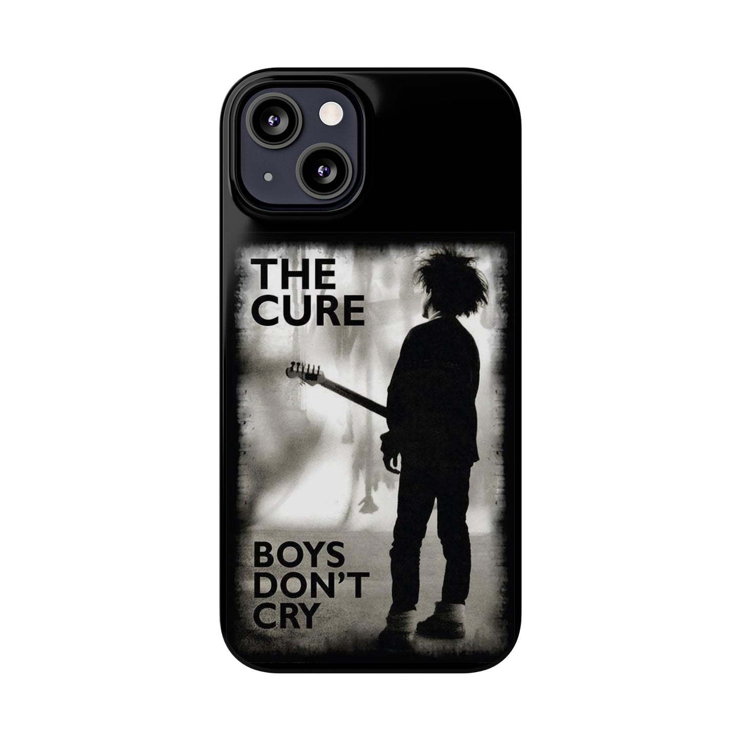 The Cure: Boys Don't Cry" iPhone Covers for 15, 14, 13, 12, 11