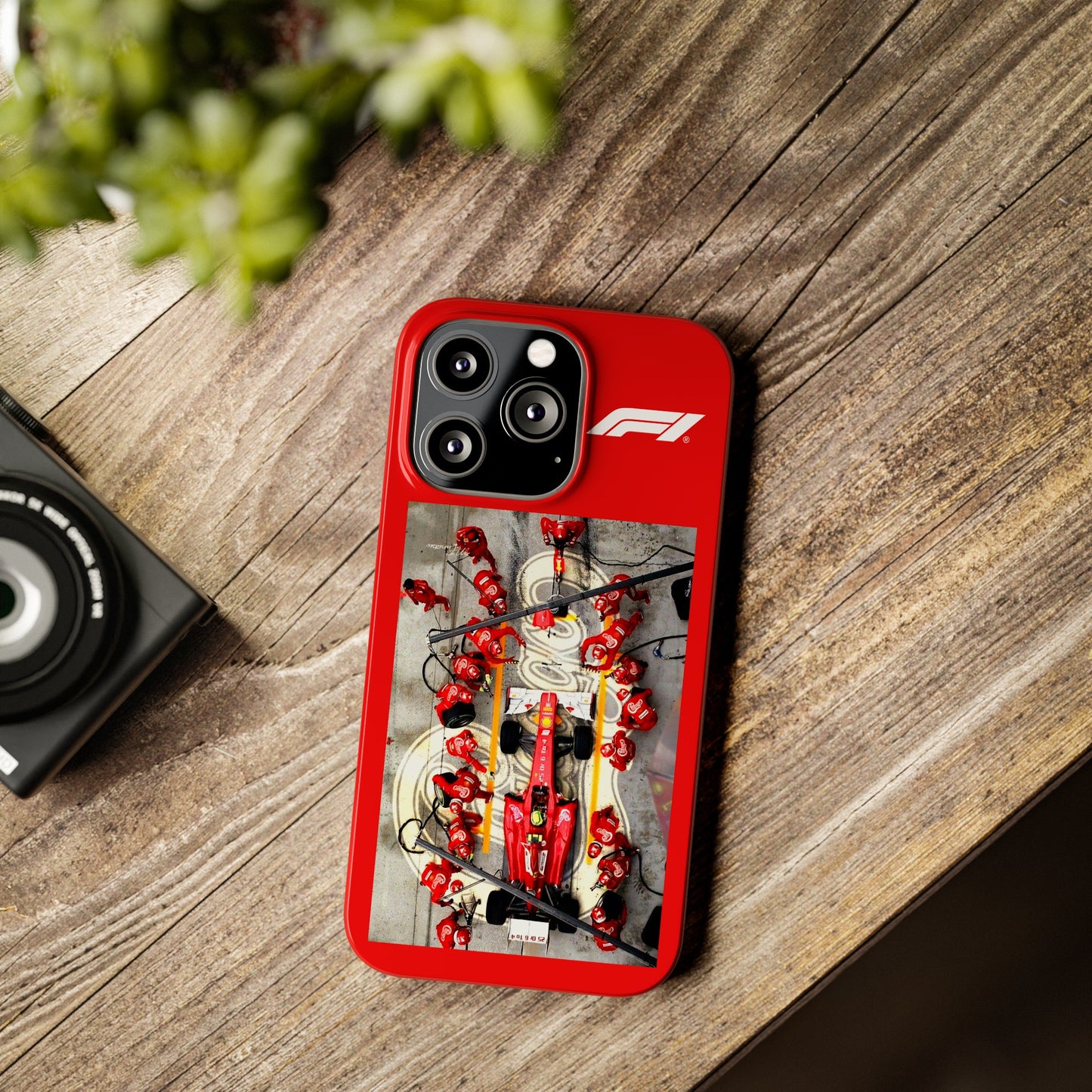 F1 Ferrari Pitstop Iphone Cases