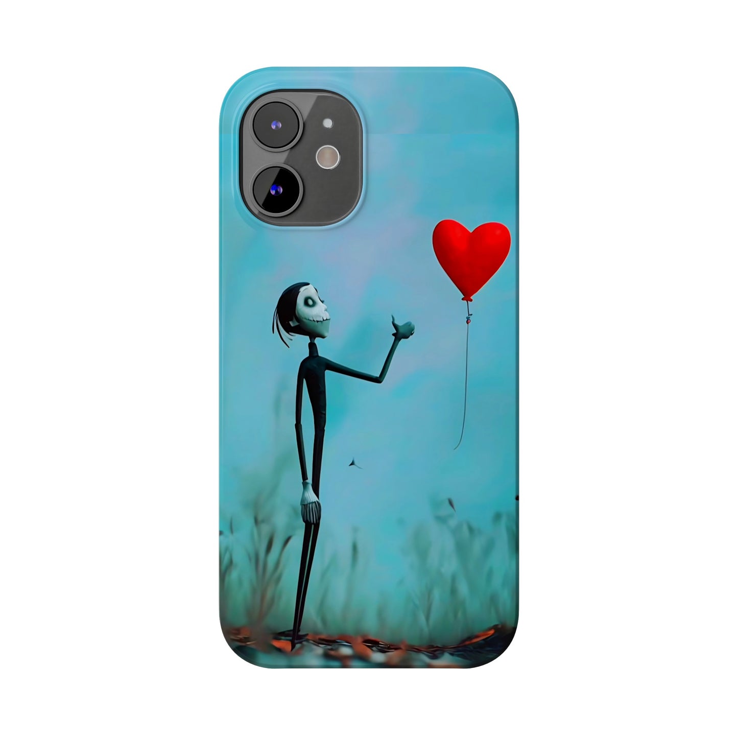 Heart Balloon Art Design iPhone Cases: Love in the Air
