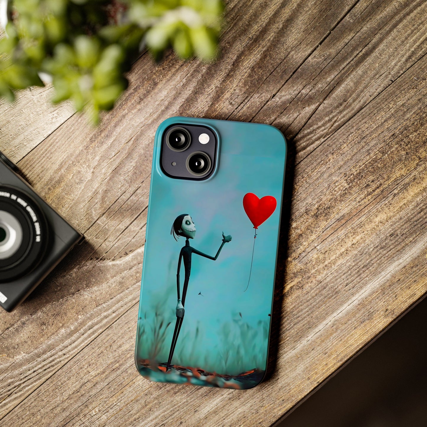 Heart Balloon Art Design iPhone Cases: Love in the Air