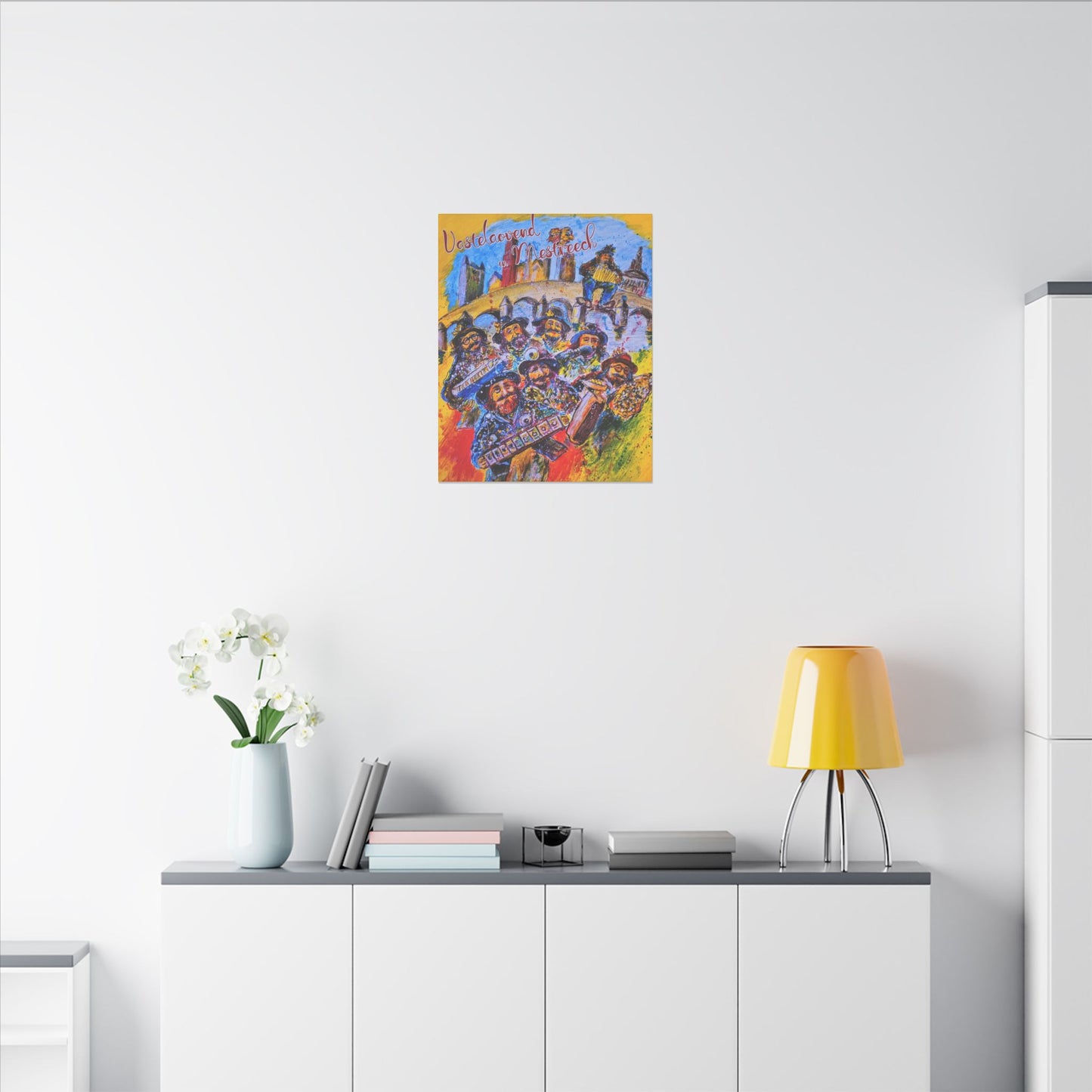 Vastelaovend in Mestreech - Colorful Wall Canvas