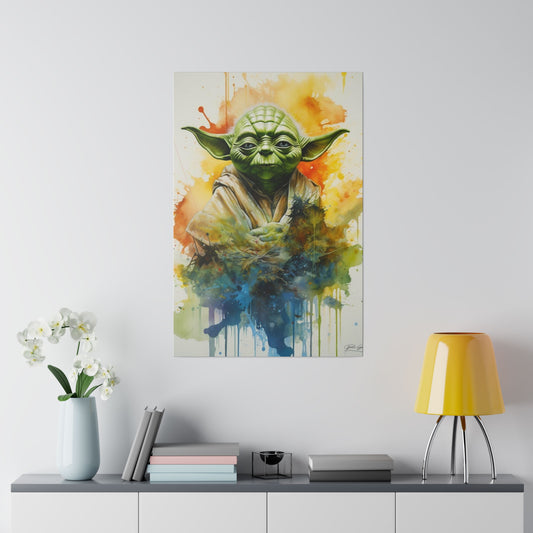 Star Wars Yoda: The Force Canvas - Wisdom and Power