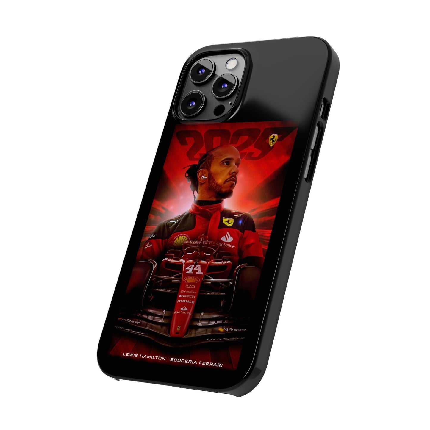 Ferrari Lewis Hamilton iphone cases: New Driver 2025 - A New Chapter Begins