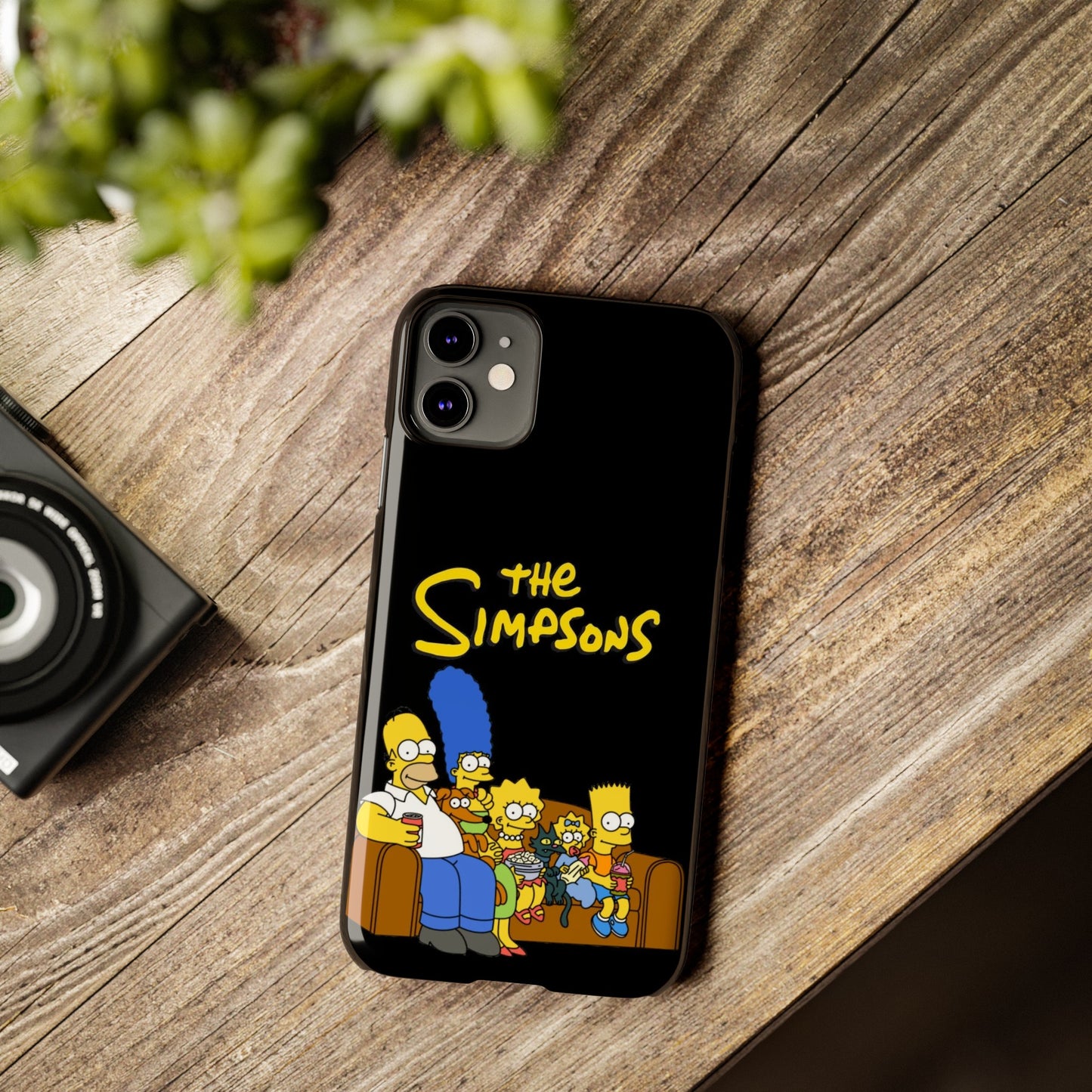Springfield on Your Phone: The Simpsons iPhone 15, 14, 13, 12, 11 Cases