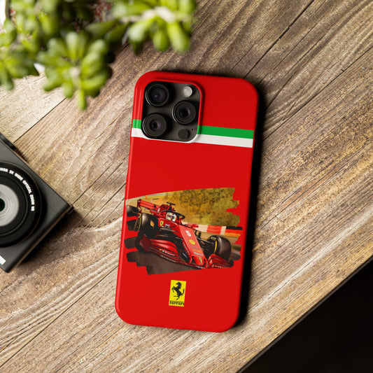 F1 Ferrari Red Edition Iphone Cases