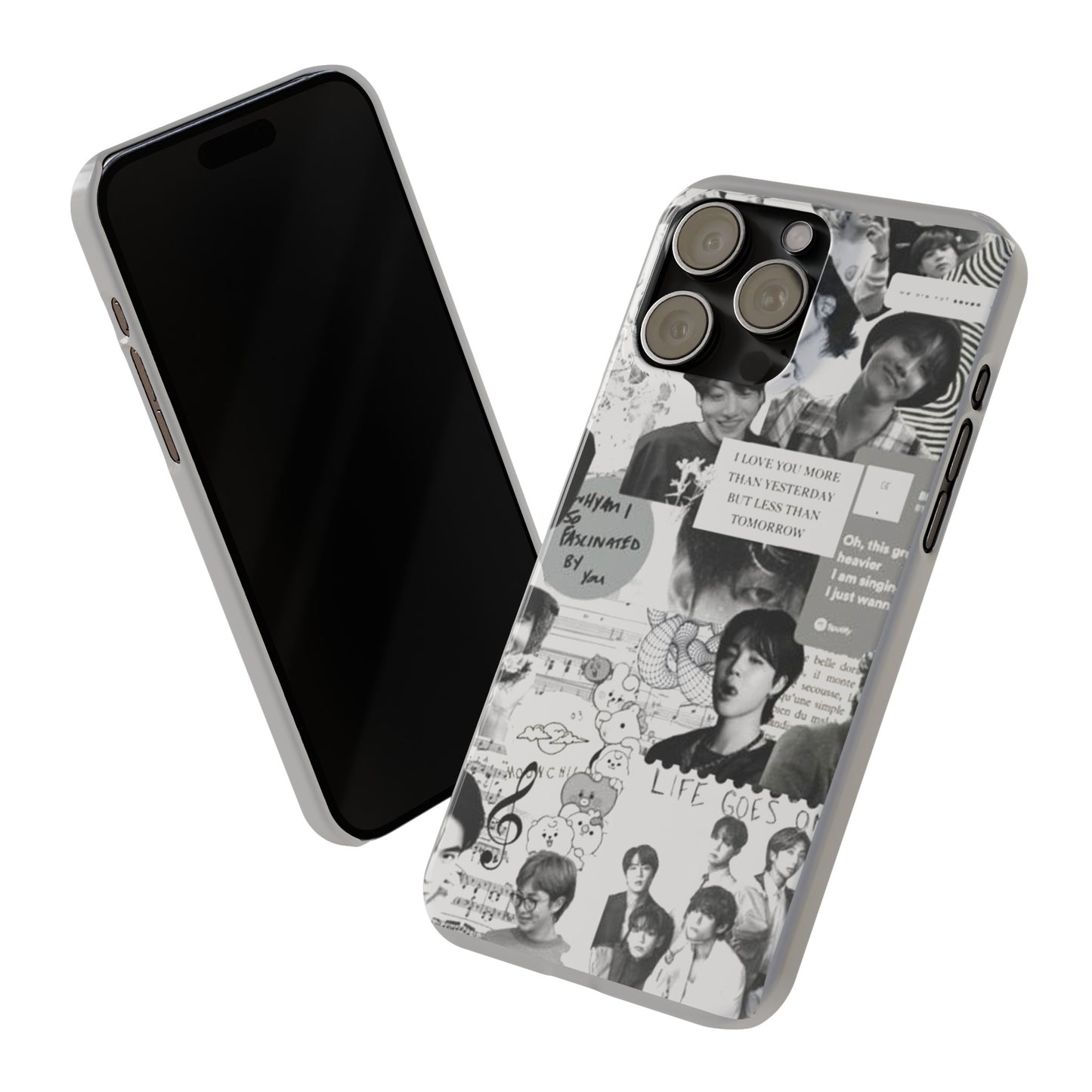 BTS IPhone 15, 14, 13, 12 Cases - The Wishes Edition