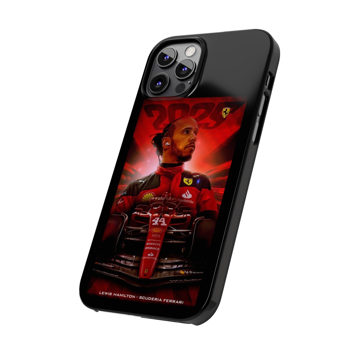 Ferrari Lewis Hamilton iphone cases: New Driver 2025 - A New Chapter Begins