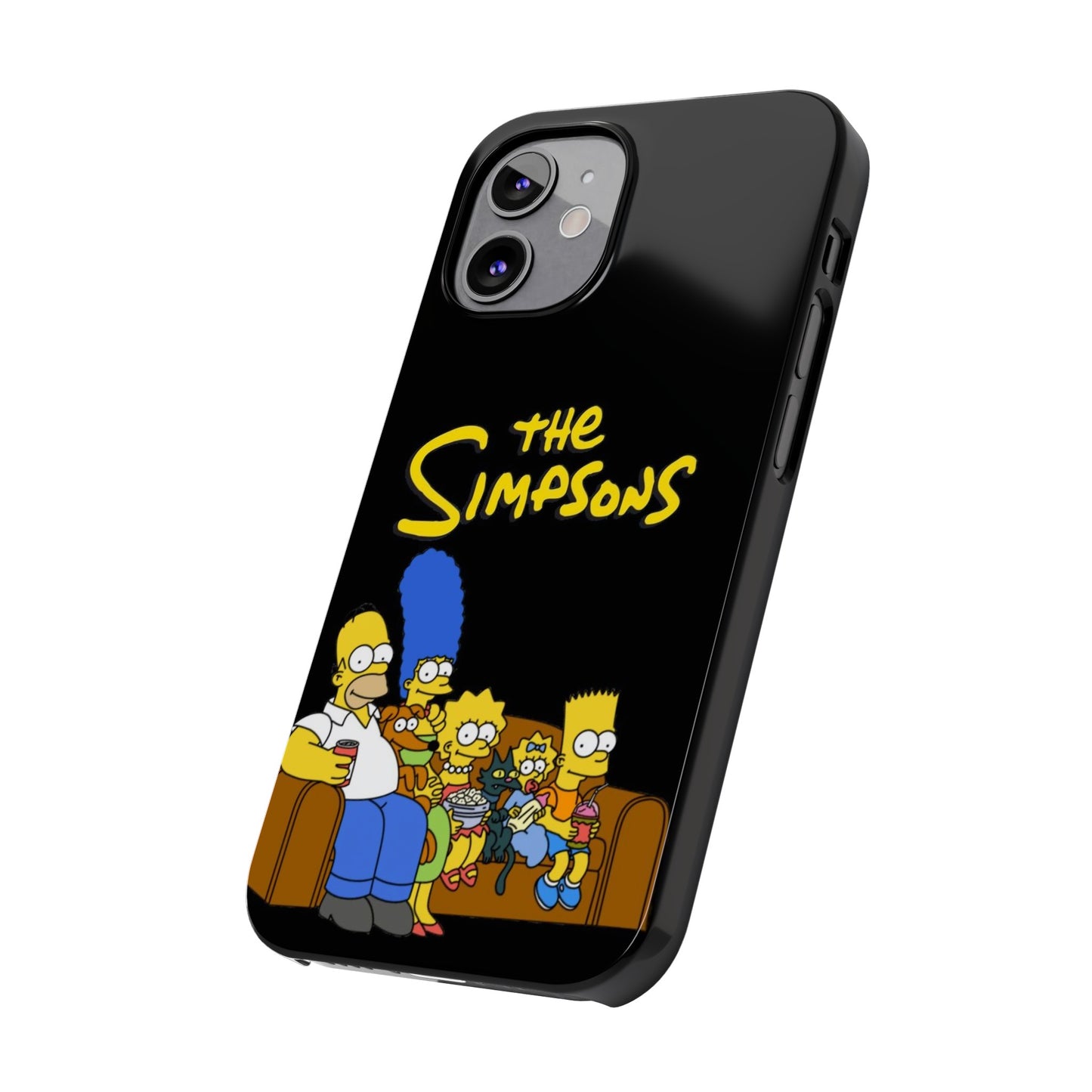 Springfield on Your Phone: The Simpsons iPhone 15, 14, 13, 12, 11 Cases
