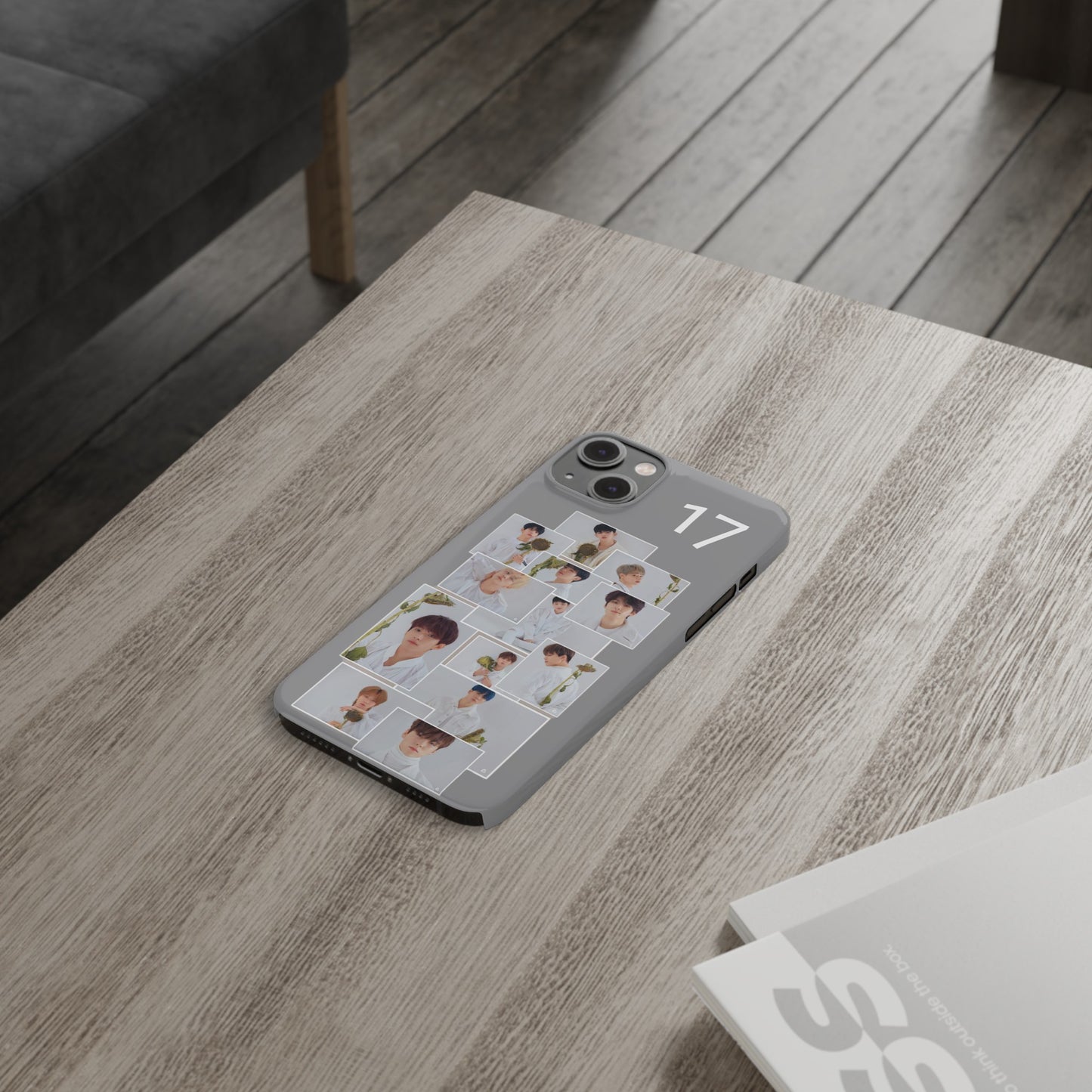 SEVENTEEN White Elegance iPhone 15, 14, 13, 12 Cases