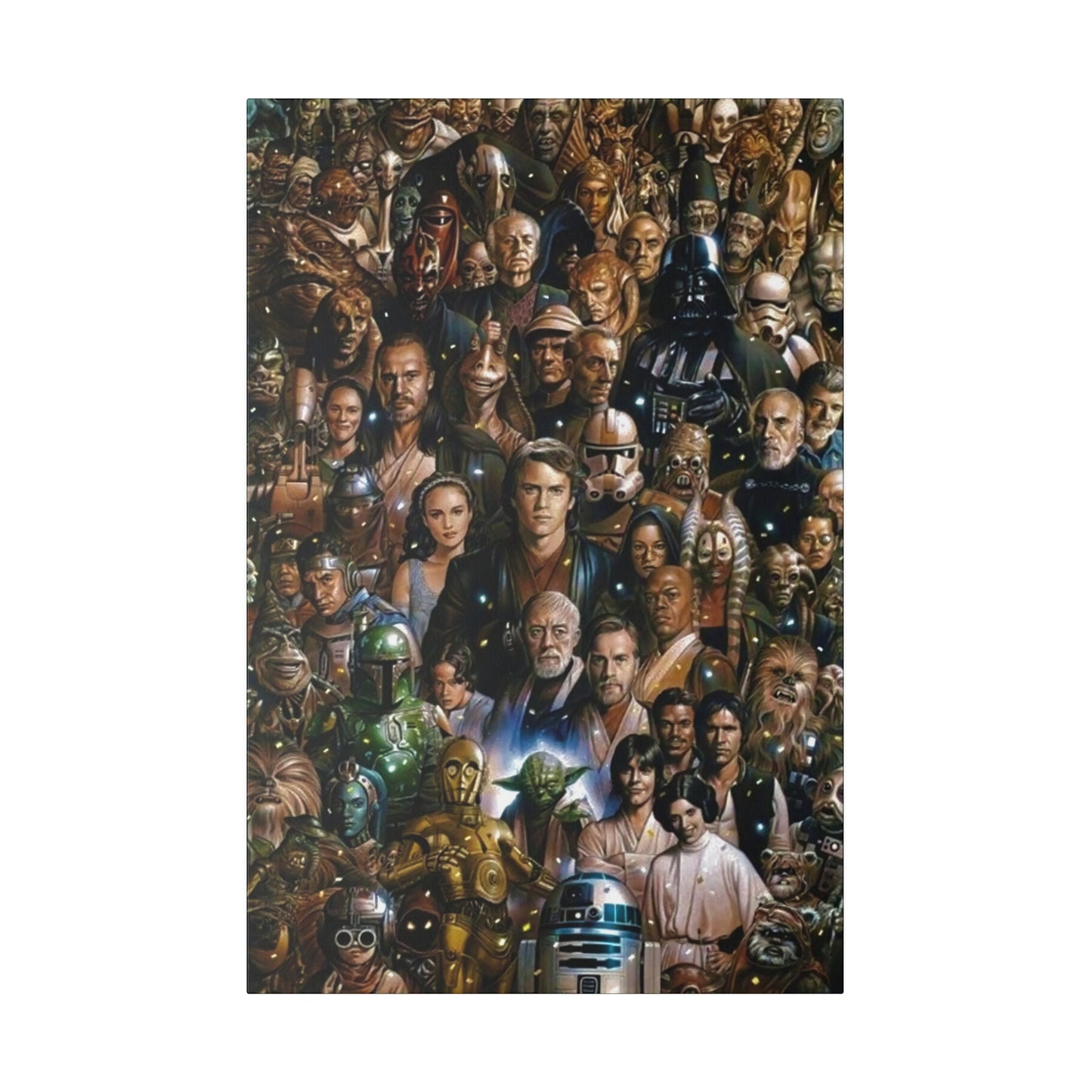 Star Wars Cast all time Canvas