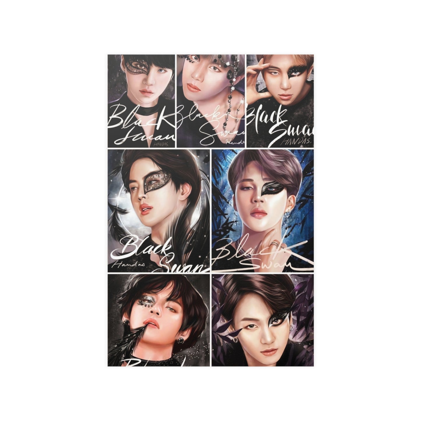 BTS Black Swan Poster (This is a Poster)