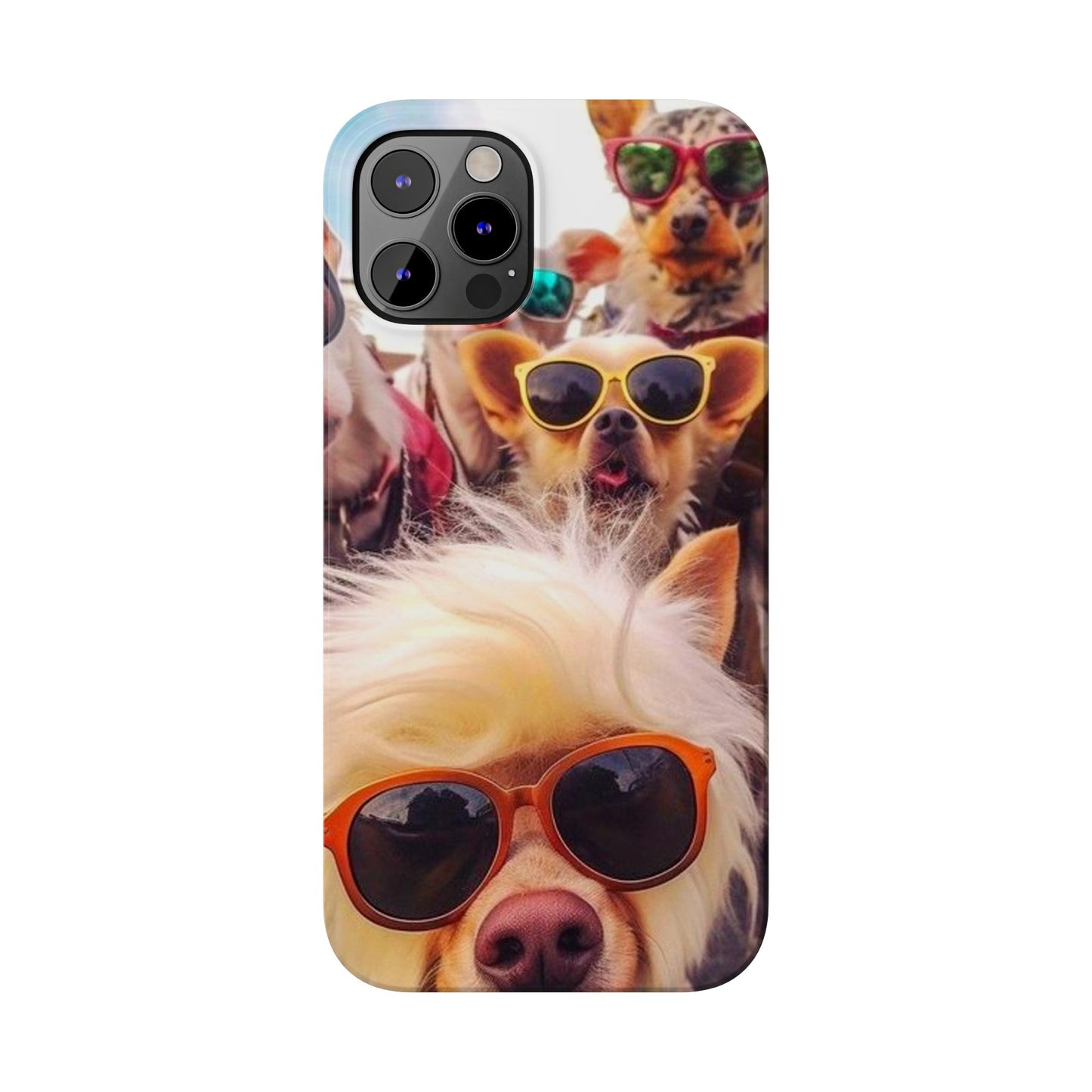 Cool Dogs make Selfie iPhone 15, 14, 13, 12, 11 Cases