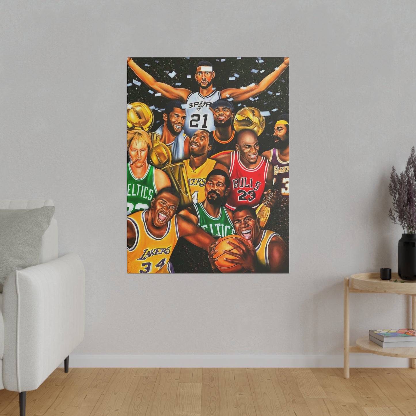 The Best NBA Players all Time - Canvas