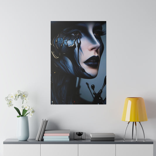 Woman of Light, Painted in Shadows - Canvas