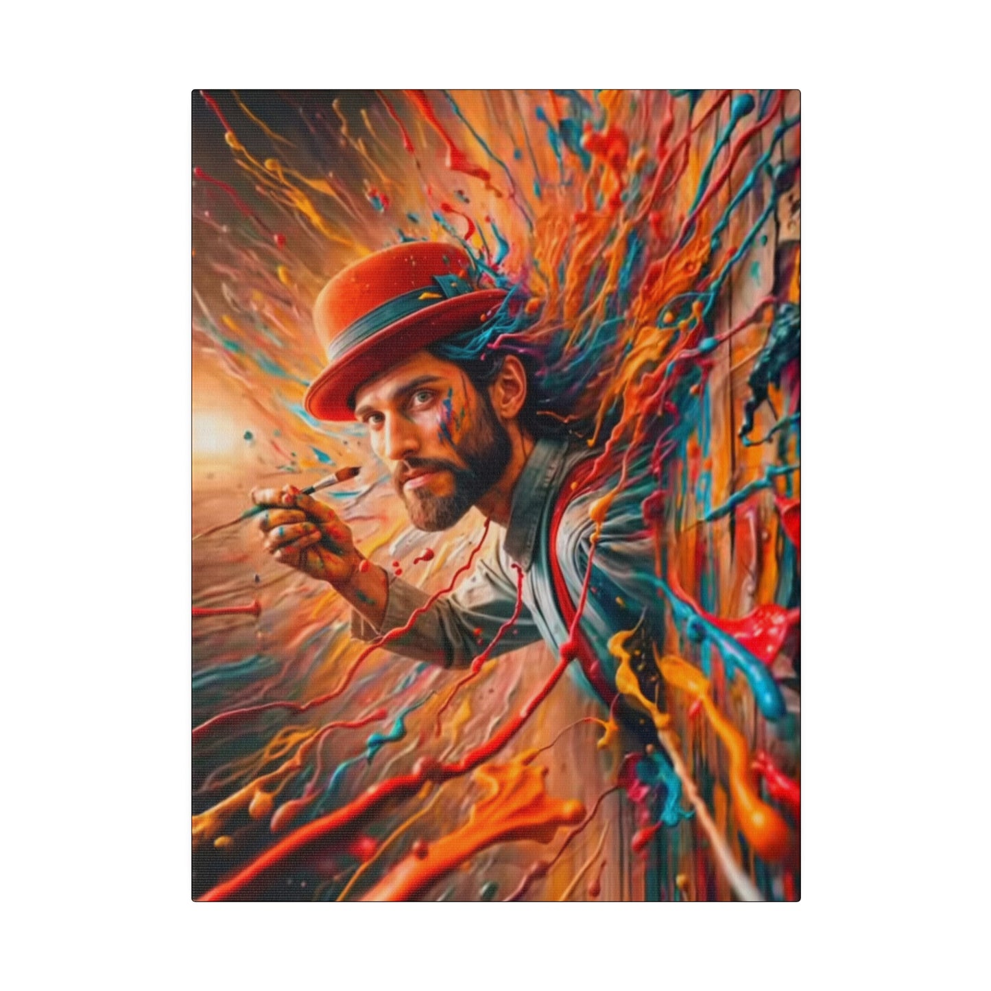 Prisoner Of Your Own Painting - Canvas