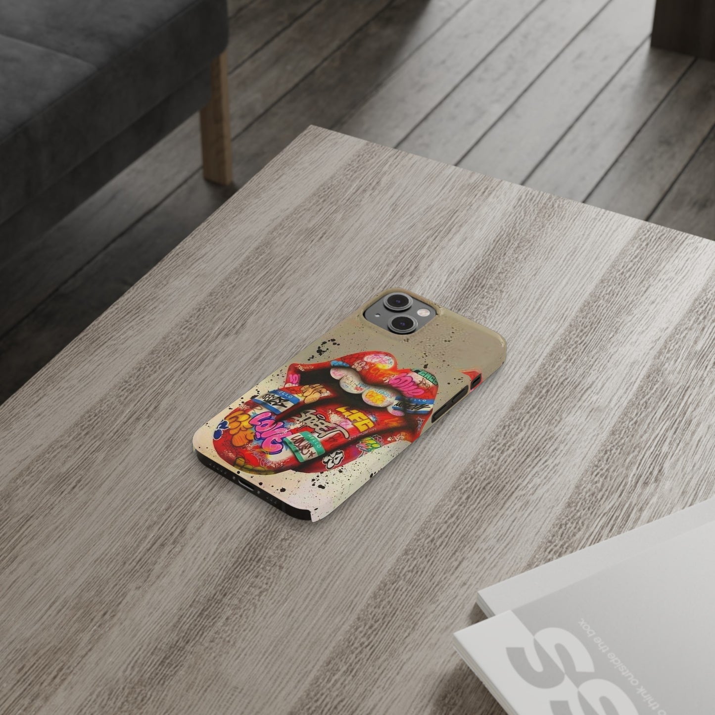 Rolling Stones Tongue Logo Iphone 15, 14, 13, 12 Cases