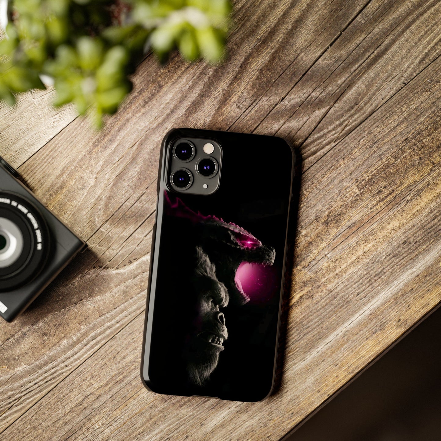 Godzilla x Kong New Age iPhone Cases: Unleash the Titans (Purple Edition)