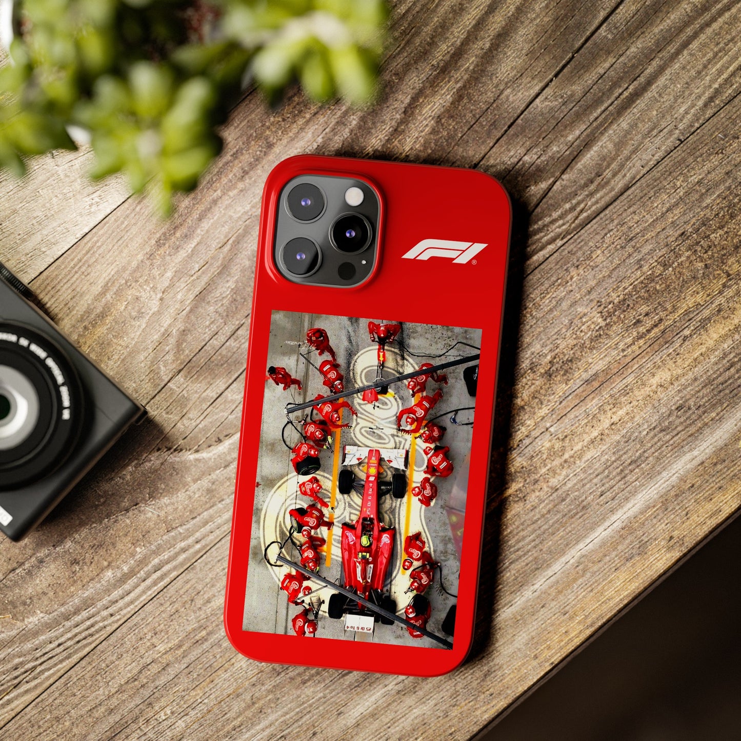 F1 Ferrari Pitstop Iphone Cases