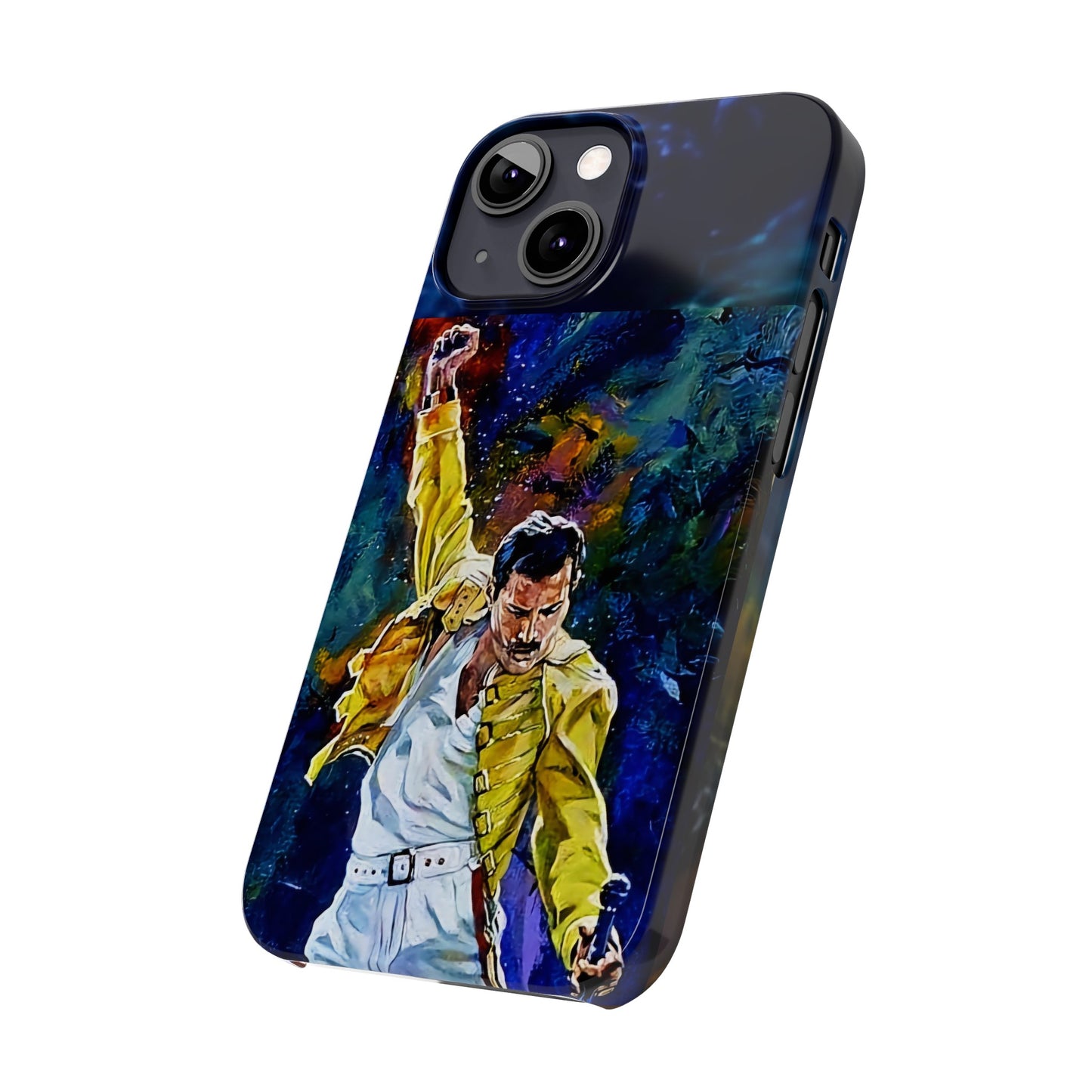 Queen, Freddie Mercury Live in Concert Iphone 15, 14, 13, 12 Cases