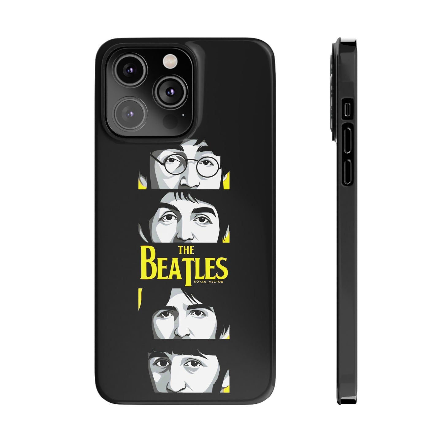 The Beatles Looking at You" iPhone Cases for iPhone 15, 14, 13, 12, 11