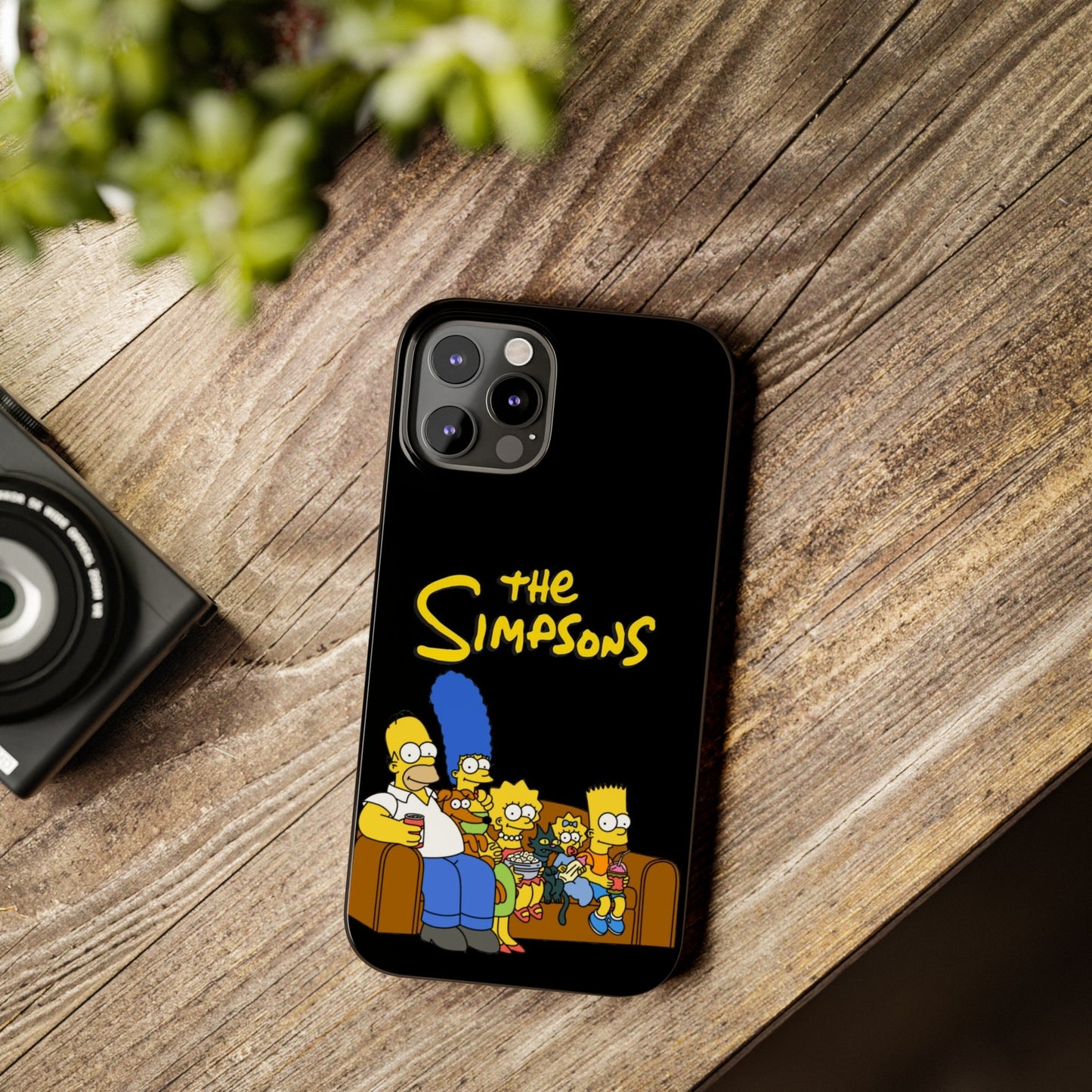 Springfield on Your Phone: The Simpsons iPhone 15, 14, 13, 12, 11 Cases