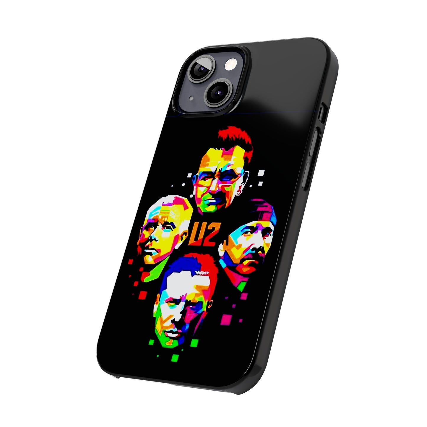 U2 IPhone 15, 14, 13, 12 Cases - Art Design