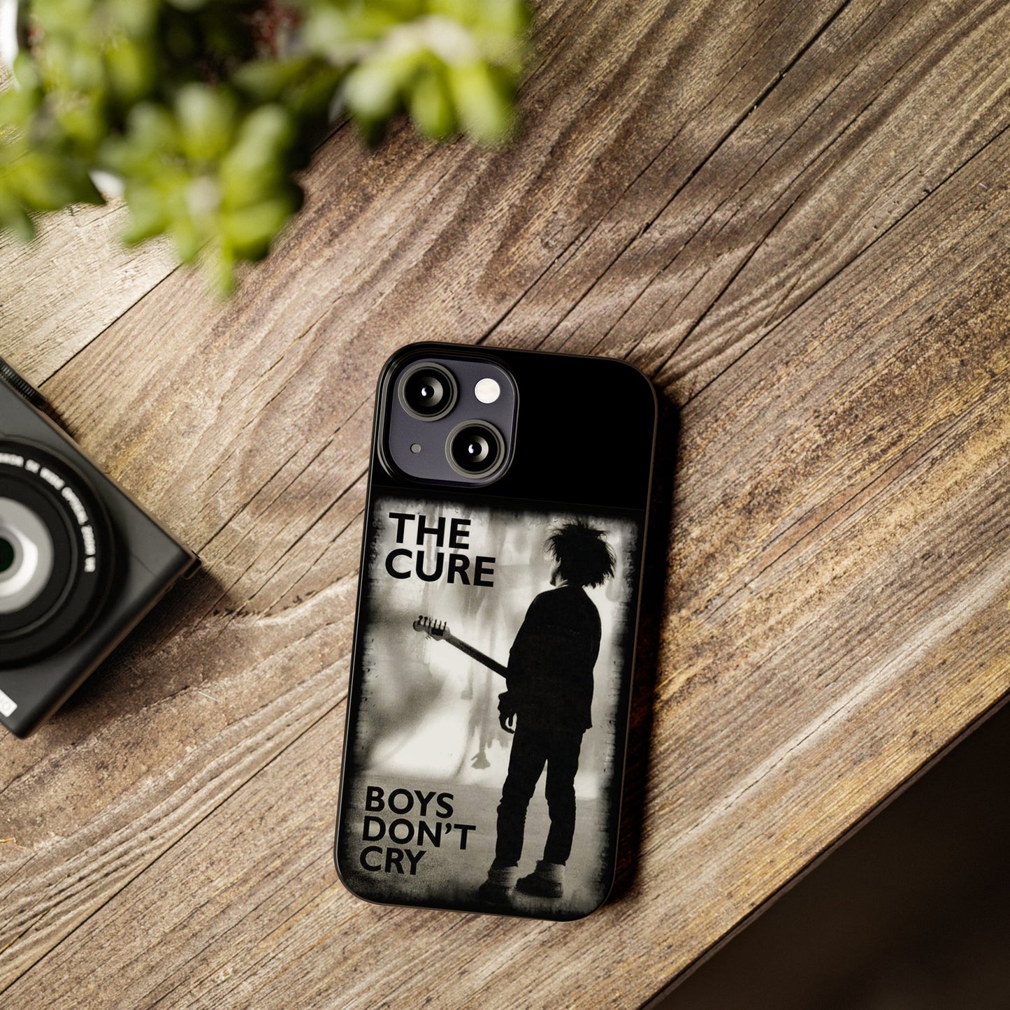 The Cure: Boys Don't Cry" iPhone Covers for 15, 14, 13, 12, 11
