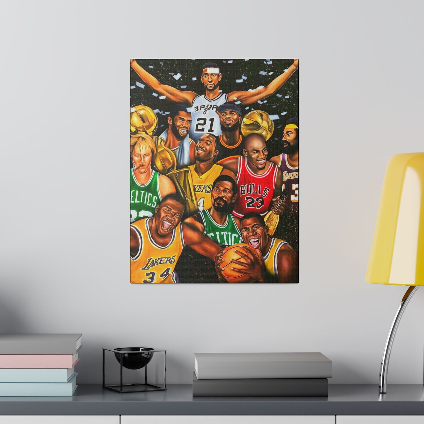 The Best NBA Players all Time - Canvas