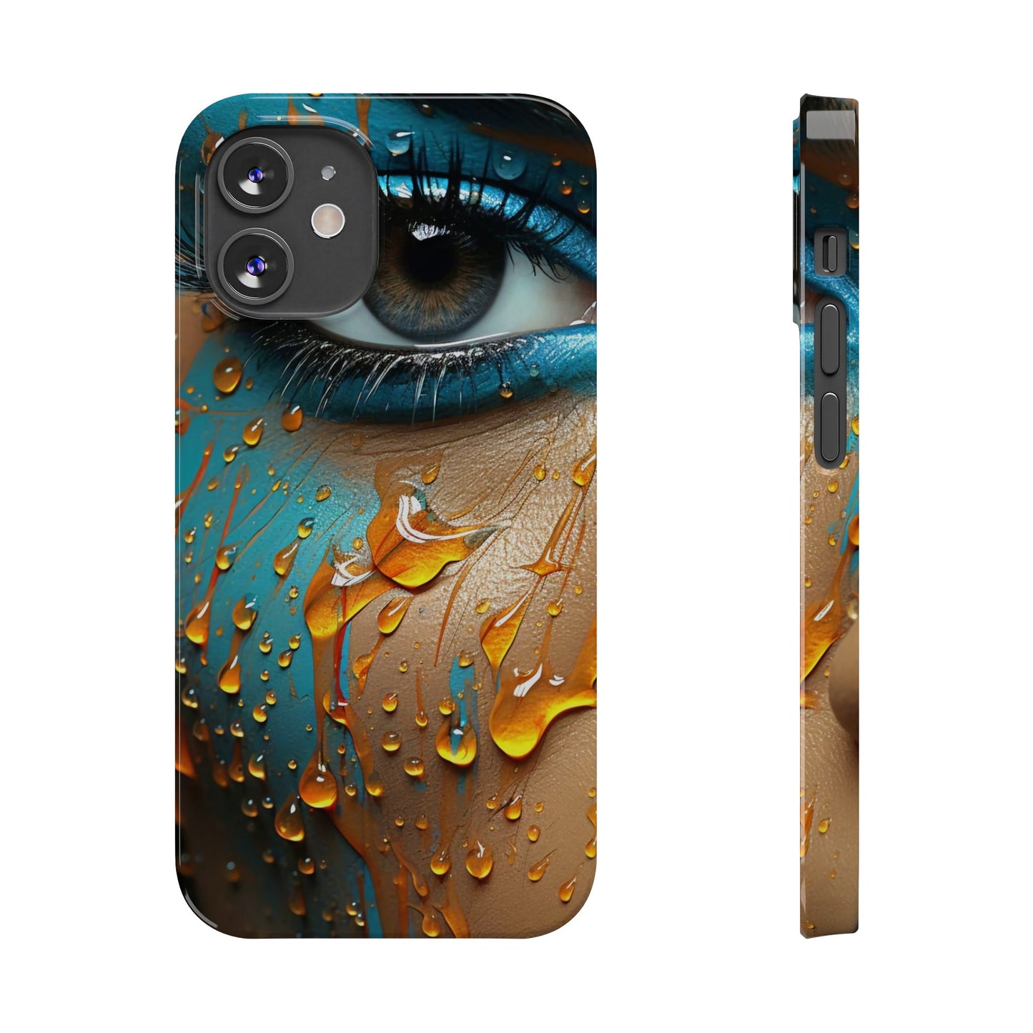 Tearful Eyes: iPhone 15, 14, 13, 12 Cases