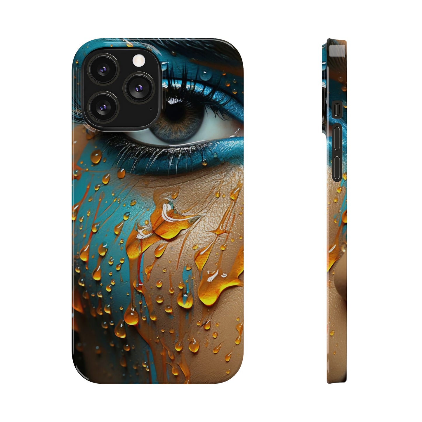 Tearful Eyes: iPhone 15, 14, 13, 12 Cases