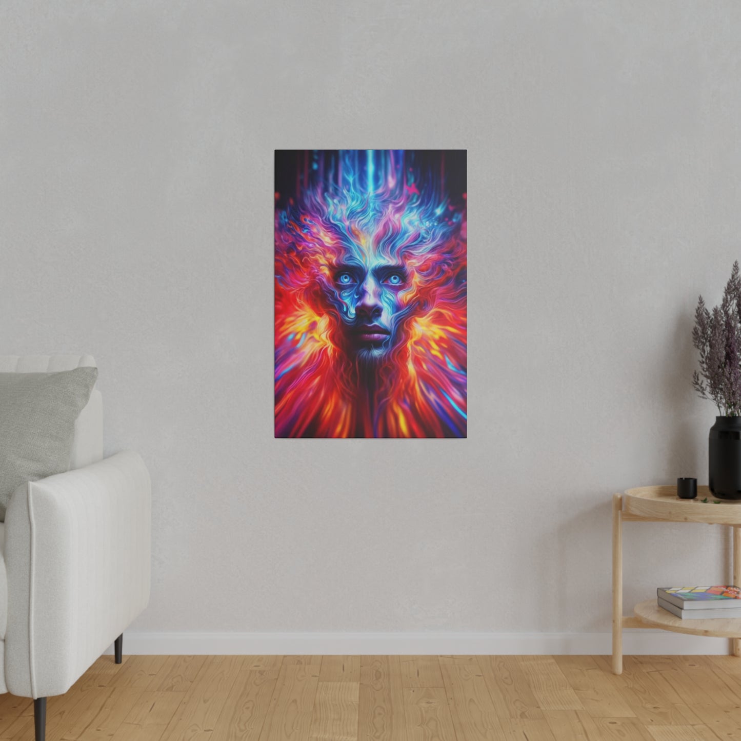 The Blue Man's Spectrum - Canvas