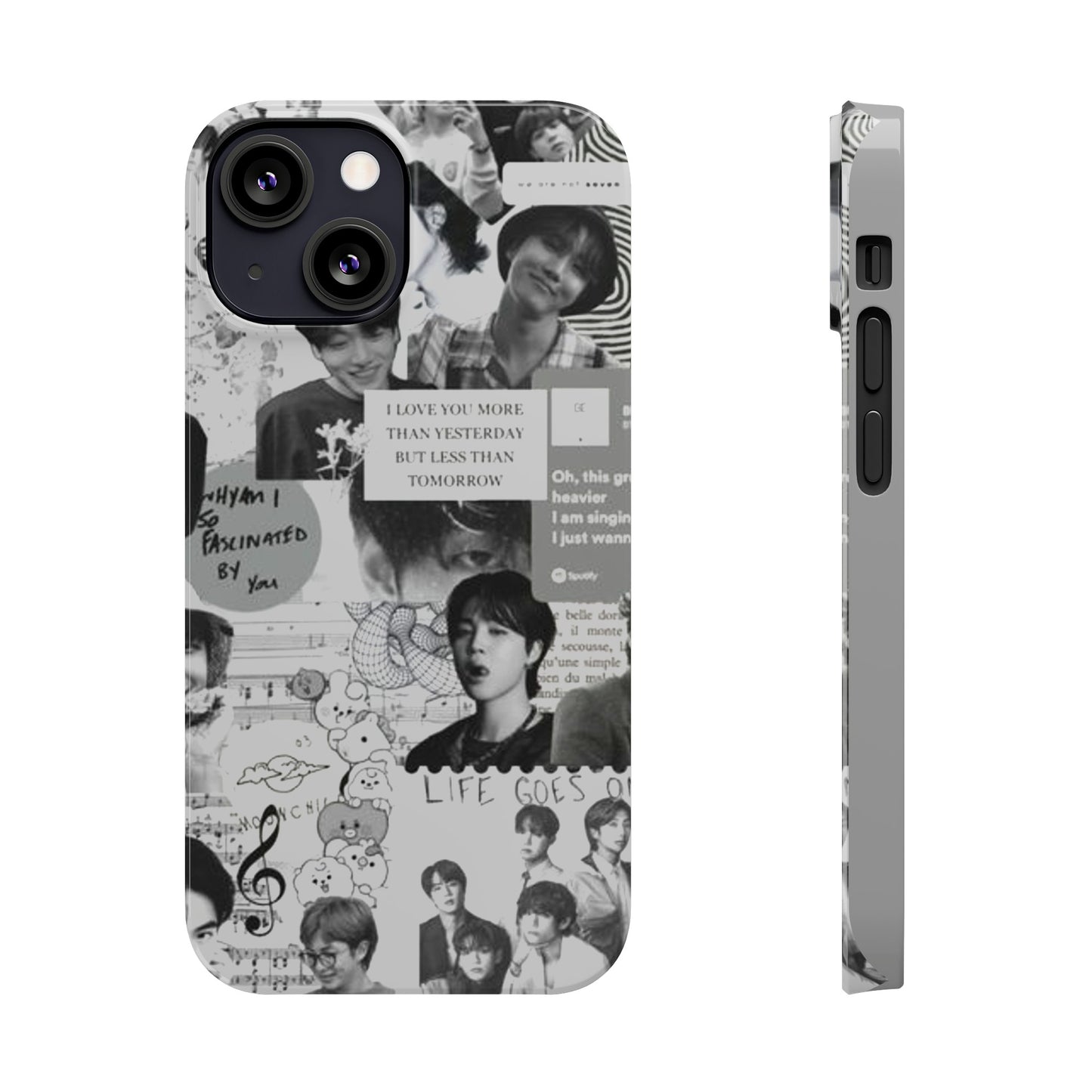 BTS IPhone 15, 14, 13, 12 Cases - The Wishes Edition