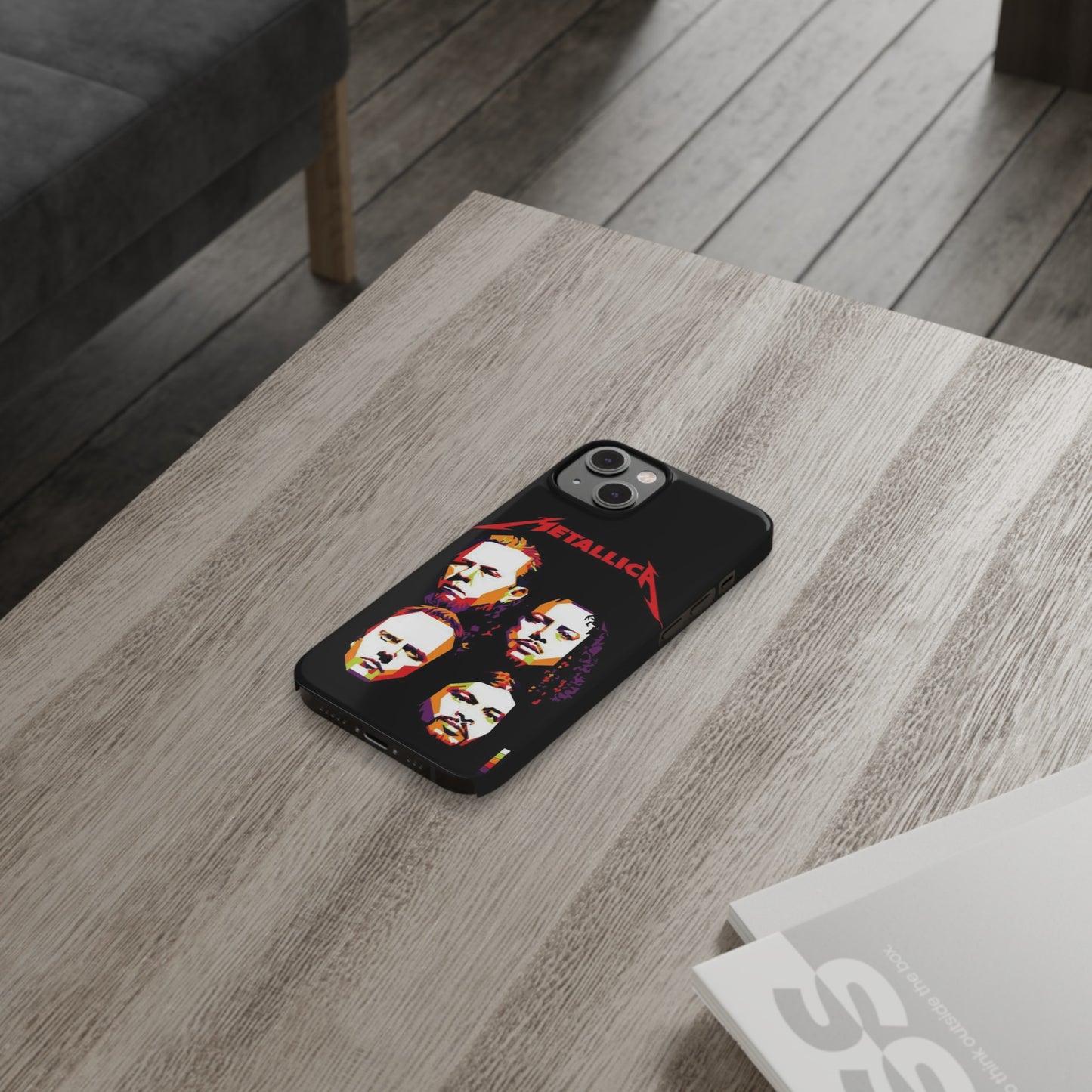 Metallica IPhone 15, 14, 13, 12 Cases - Art Design