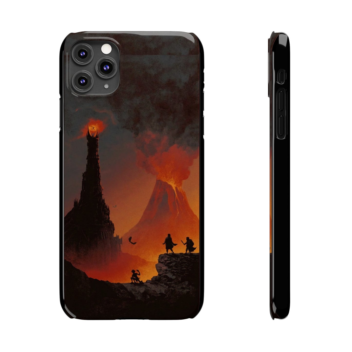 LOTR Frodo Arrived in Mordor iPhone Cases: The Final Quest