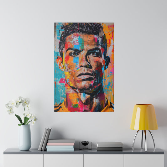 Cristiano Ronaldo Wall Art Canvas