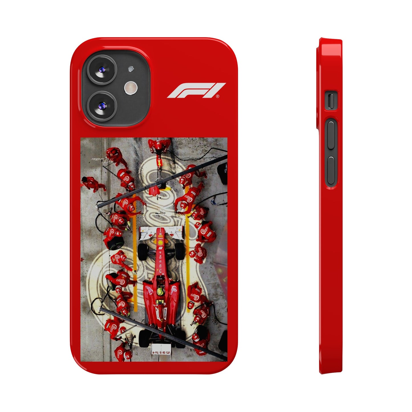 F1 Ferrari Pitstop Iphone Cases