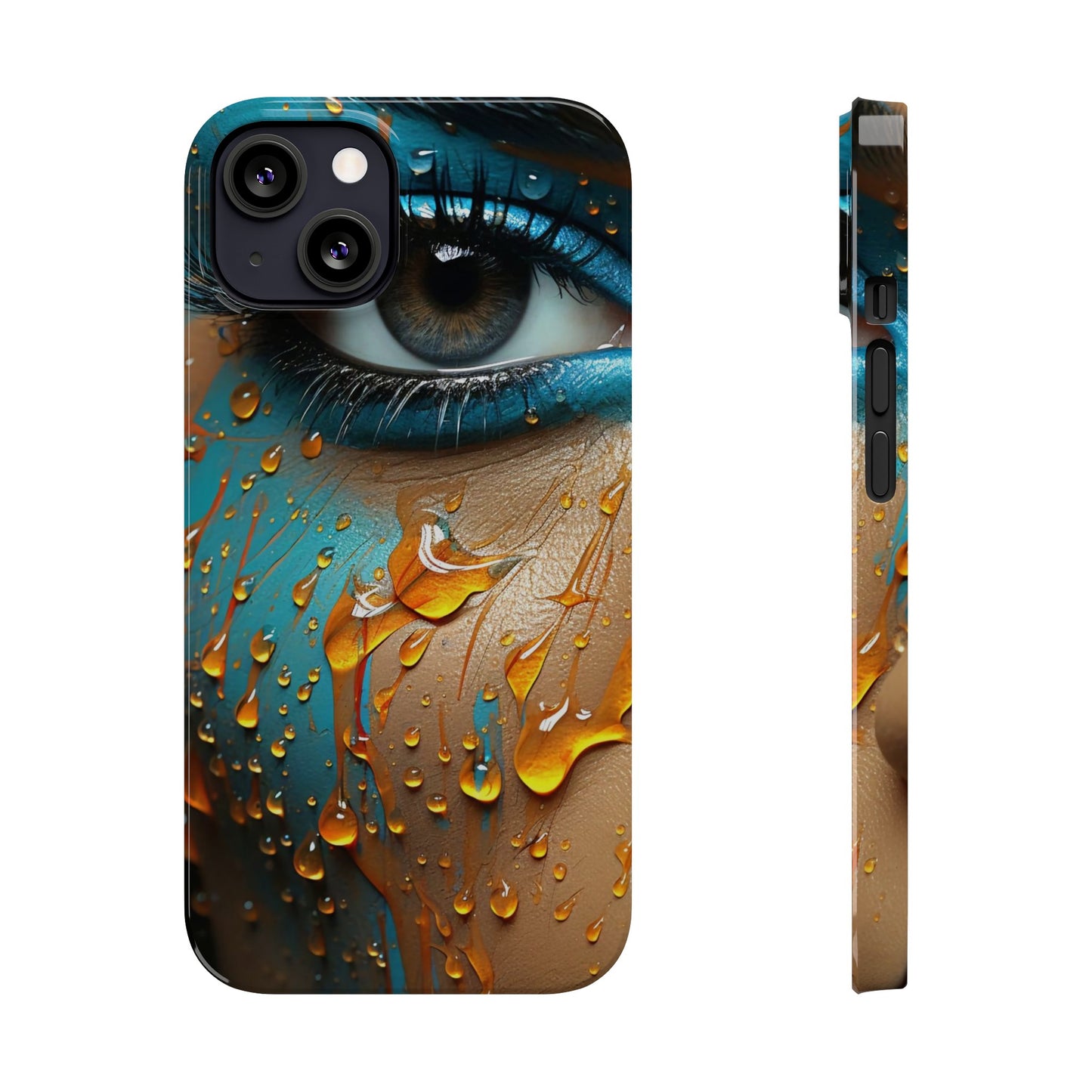 Tearful Eyes: iPhone 15, 14, 13, 12 Cases