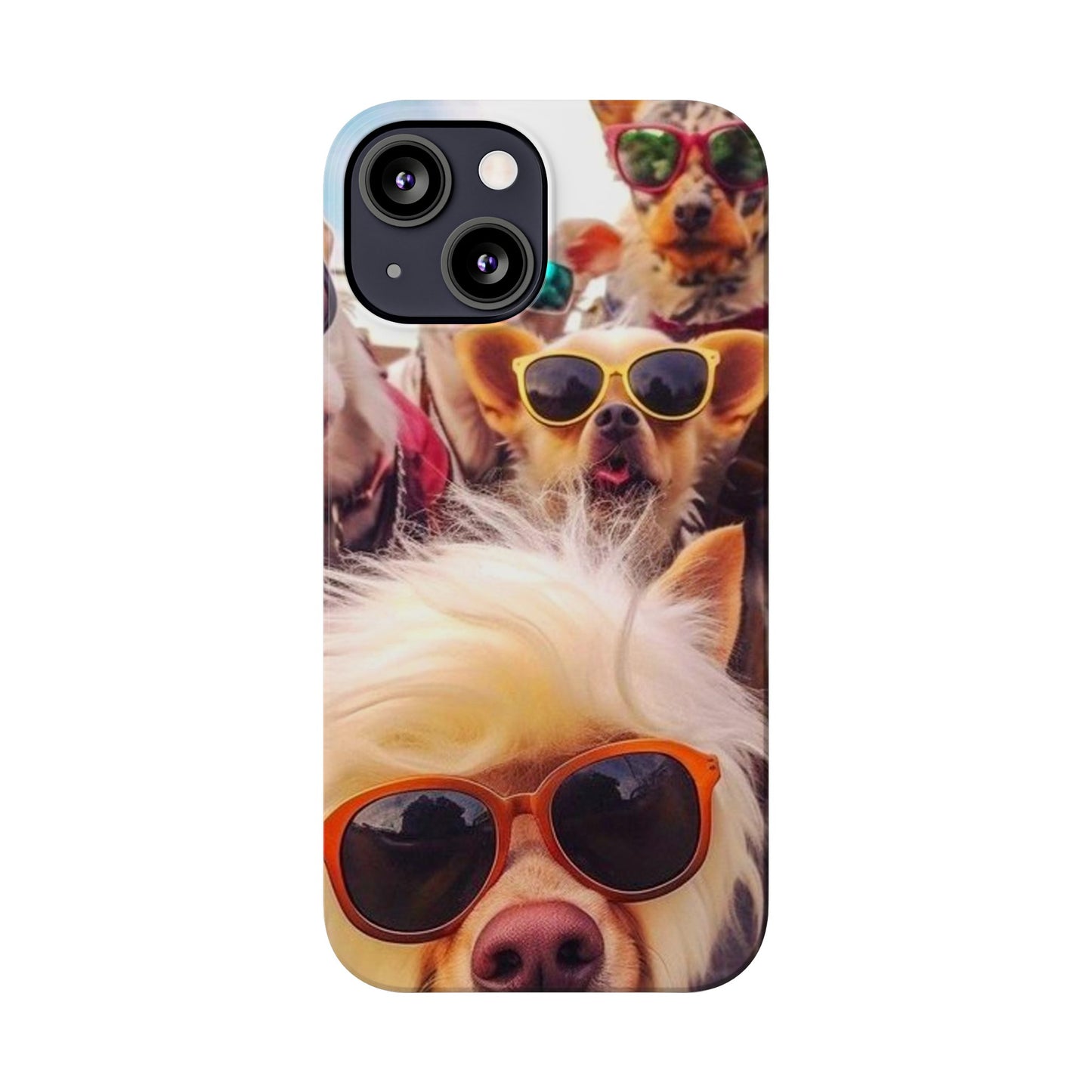 Cool Dogs make Selfie iPhone 15, 14, 13, 12, 11 Cases
