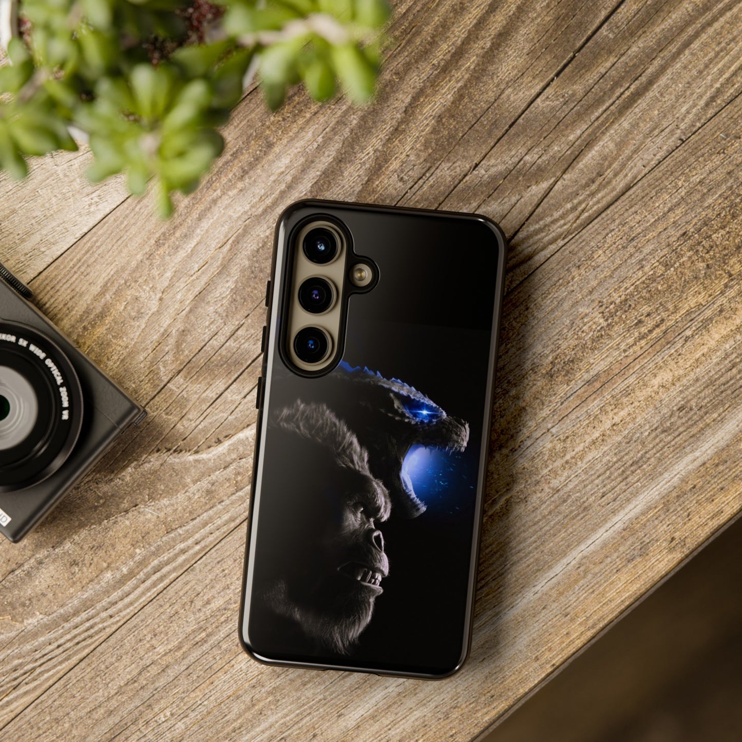 Godzilla x Kong New Age Samsung Galaxy Cases: Unleash the Titan (Blue edition)