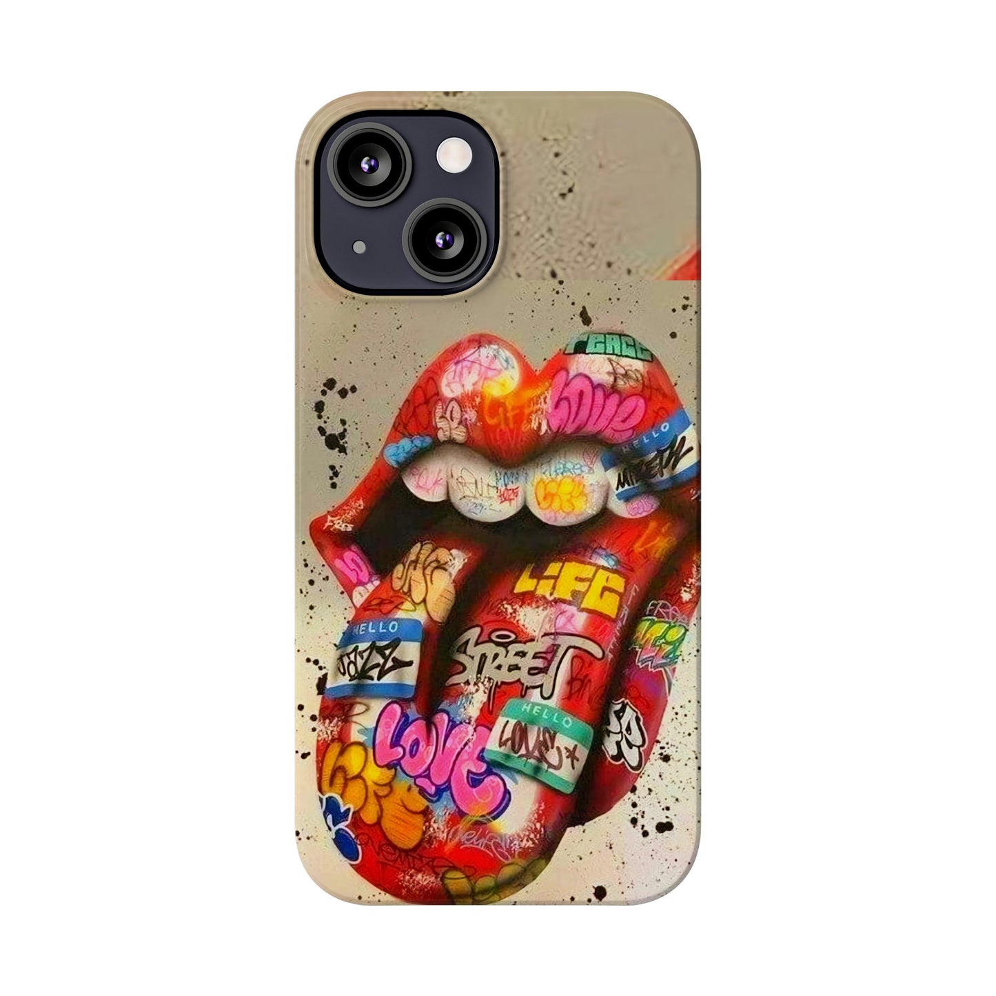 Rolling Stones Tongue Logo Iphone 15, 14, 13, 12 Cases
