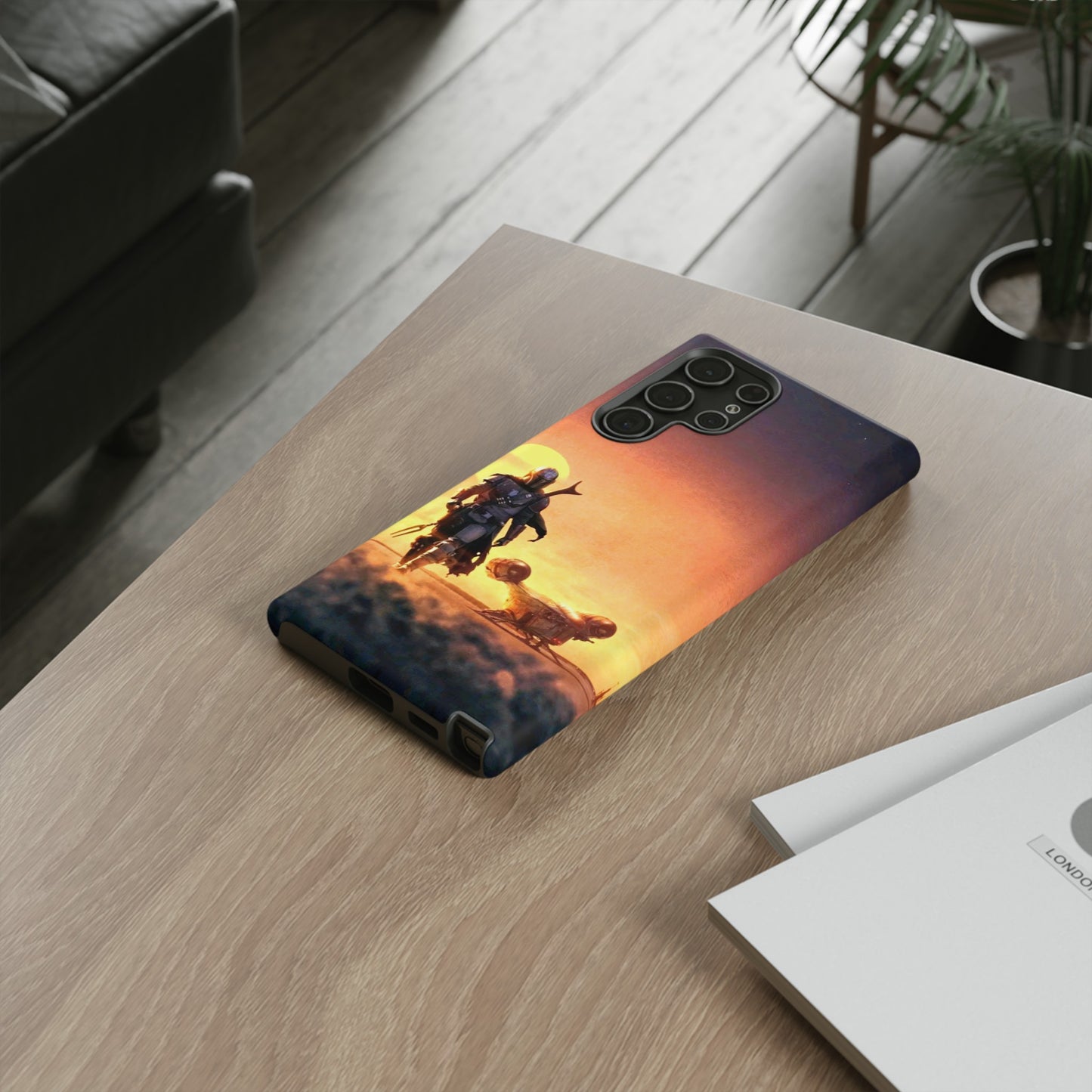 Star Wars Mandalorian Samsung Galaxy Cover: Protect Your Phone with the Force