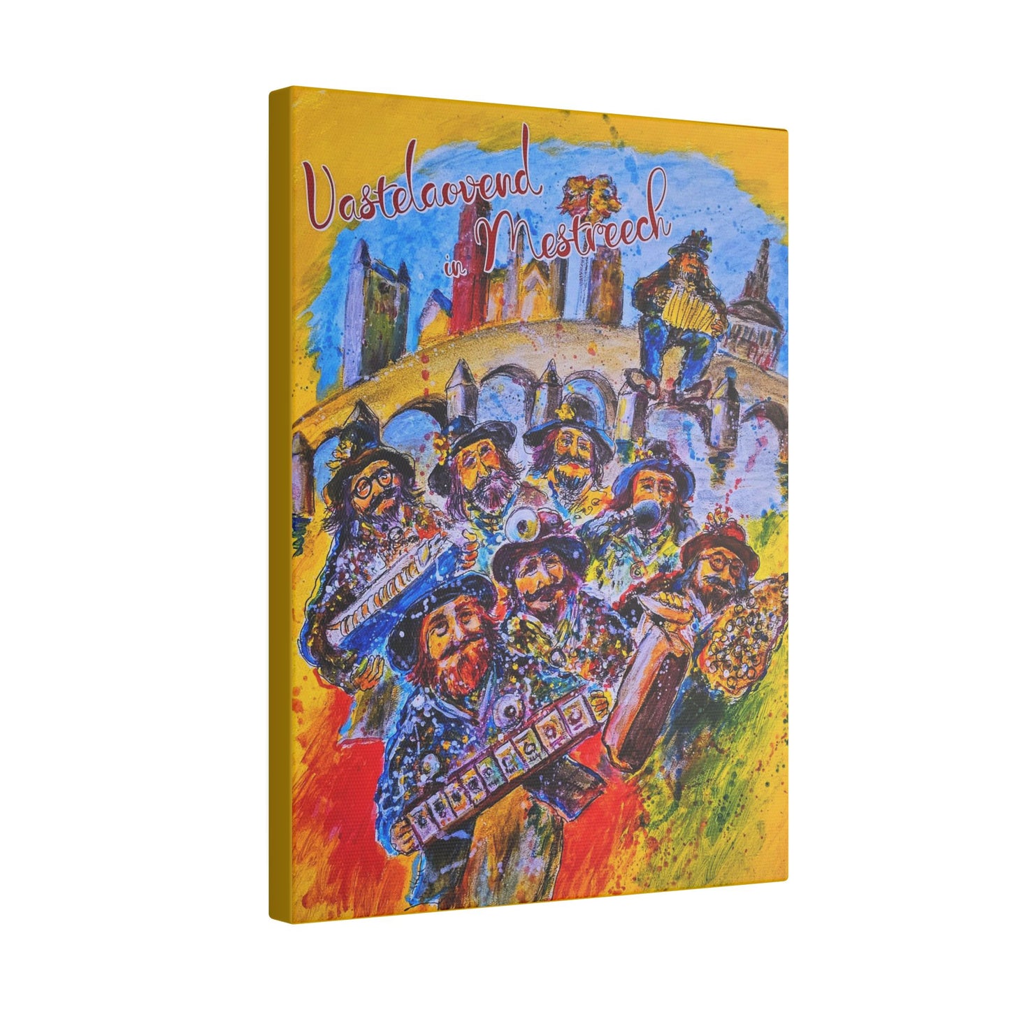 Vastelaovend in Mestreech - Colorful Wall Canvas
