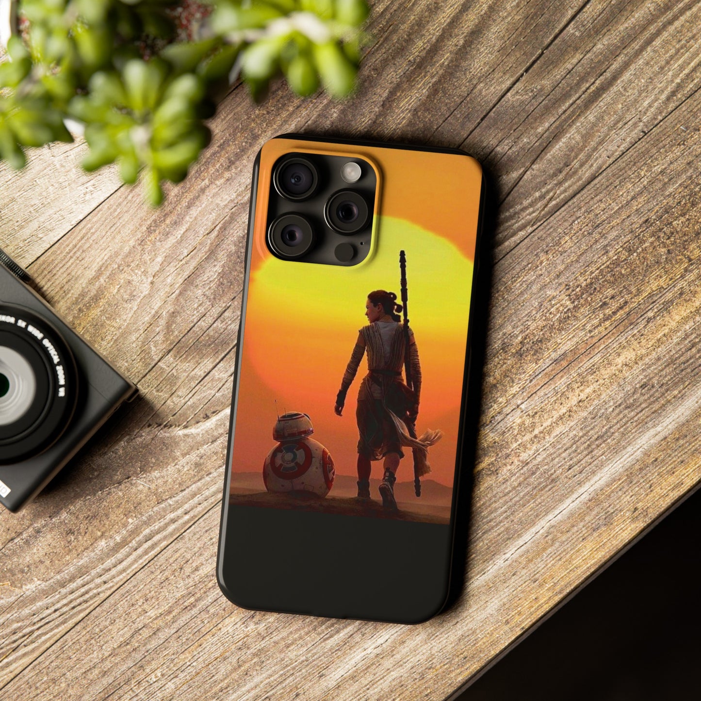 Star Wars Rey with BB-8 iPhone Cases: Adventure Awaits
