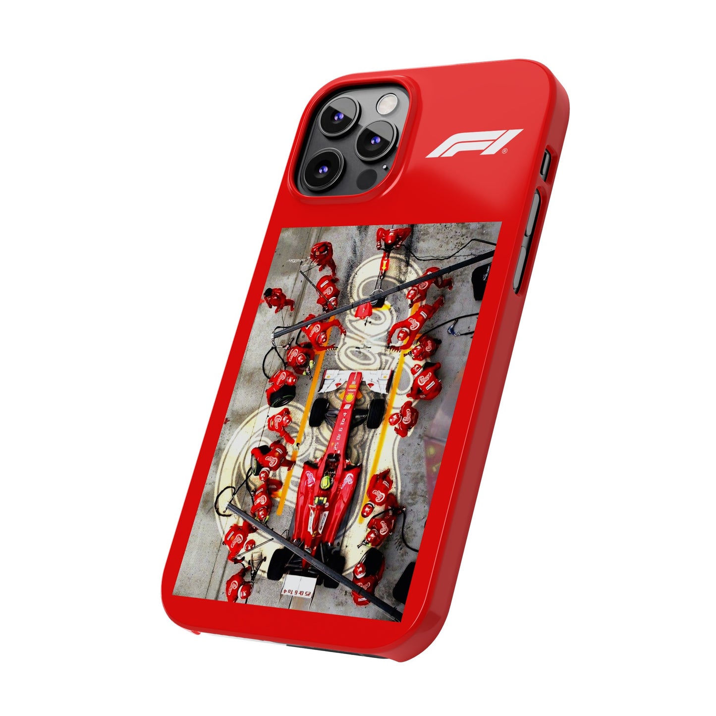 F1 Ferrari Pitstop Iphone Cases