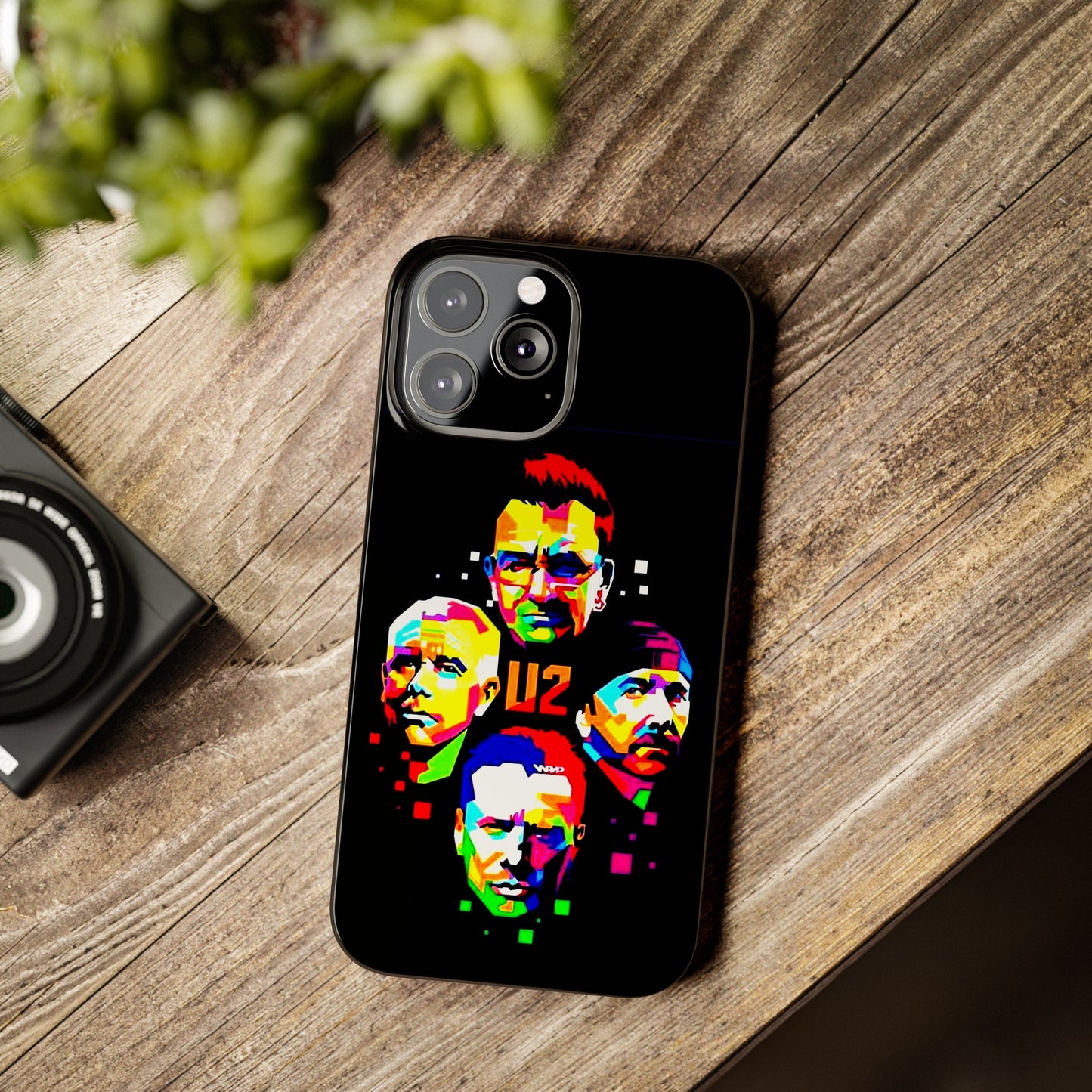 U2 IPhone 15, 14, 13, 12 Cases - Art Design
